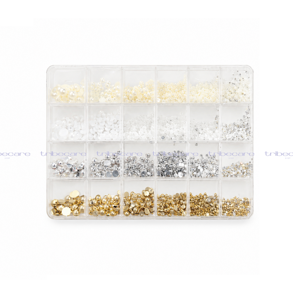 CAJA GRANDE MEDIAS PERLAS