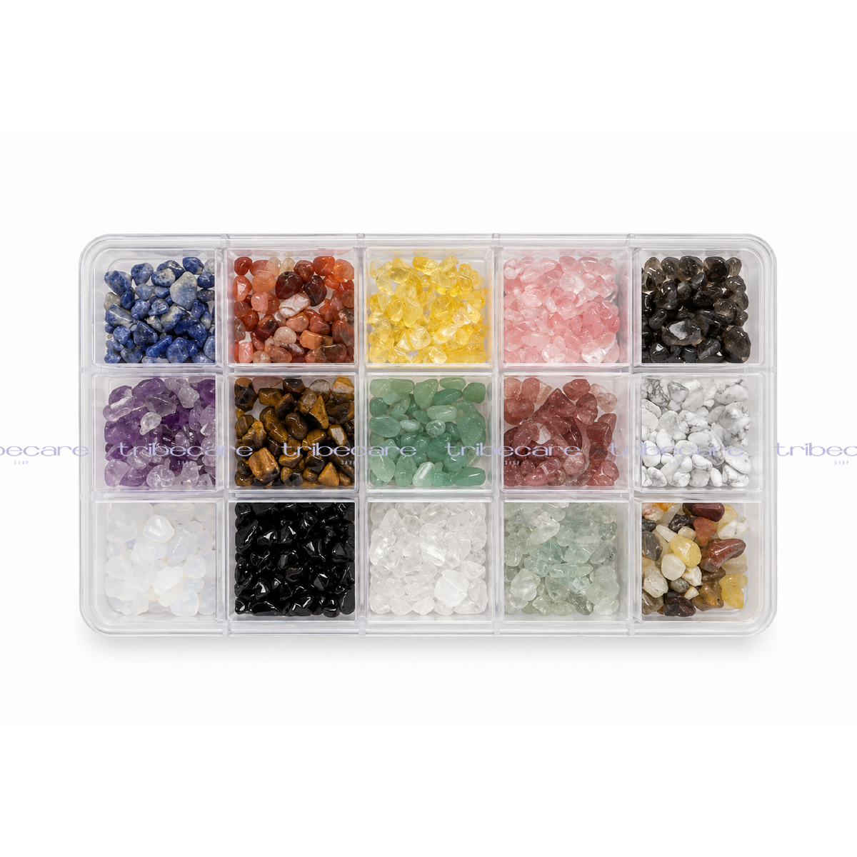 CAJA MIX DE PIEDRAS MULTICOLOR