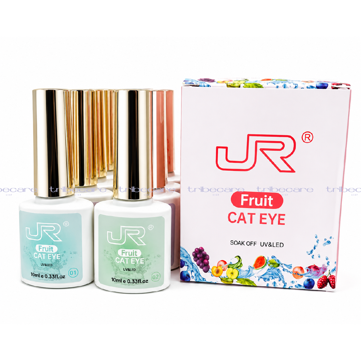 GAMA OJO DE GATO FRUIT JR (8 PZAS)