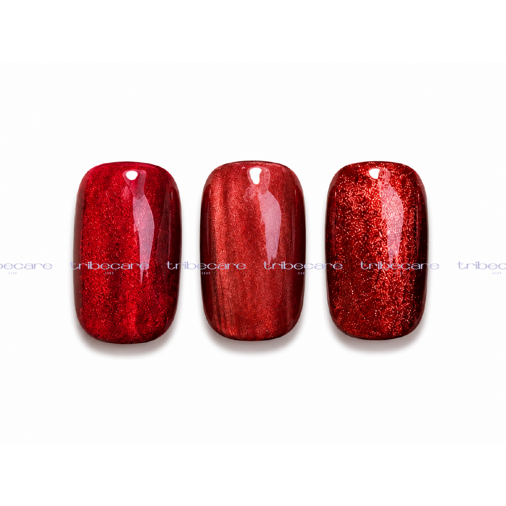 GAMA OJO DE GATO RUBY 3 PZAS DM NAILS