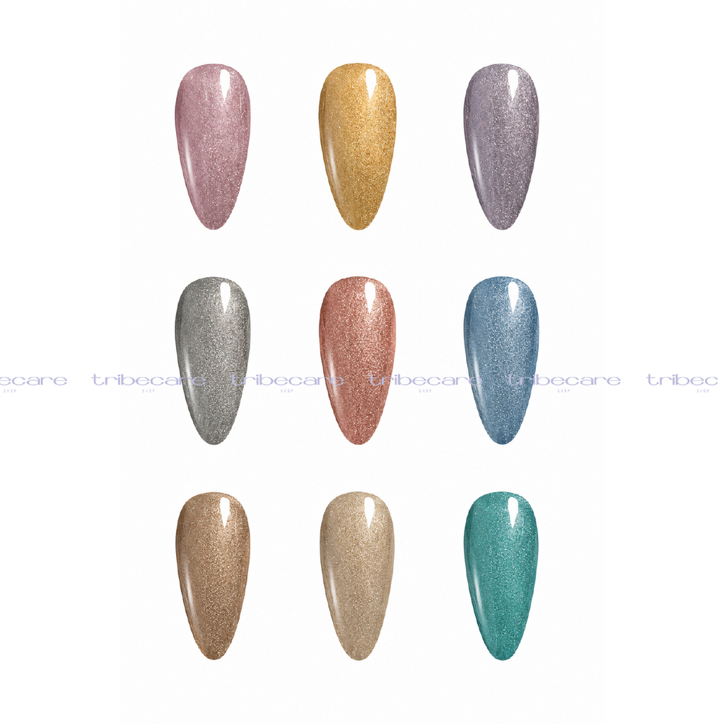 GAMA SILK AUTUMN OJO GATO 9 PZS DM NAILS