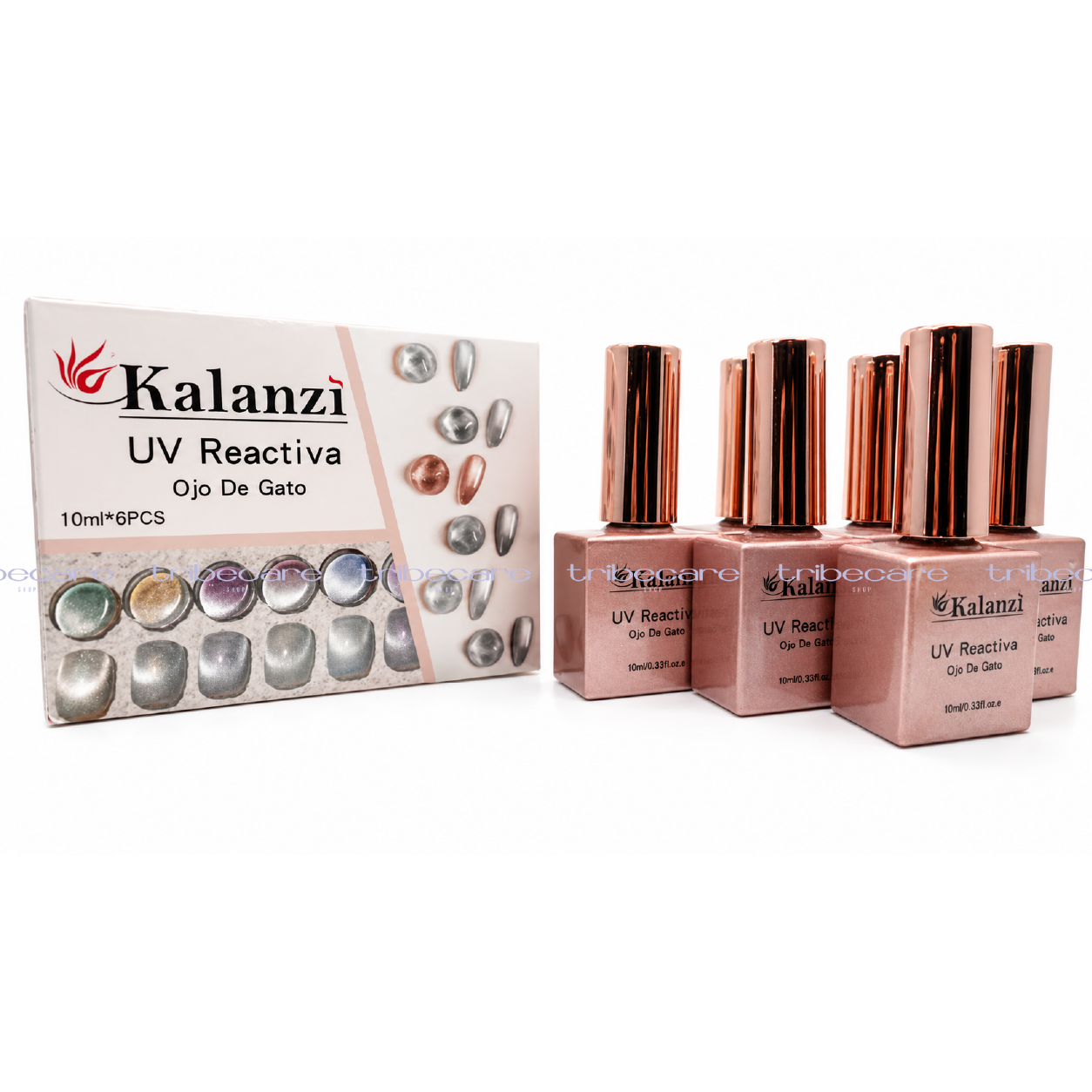 GAMA UV REACTIVA OJO DE GATO KALANZI (VENTA POR GAMA)