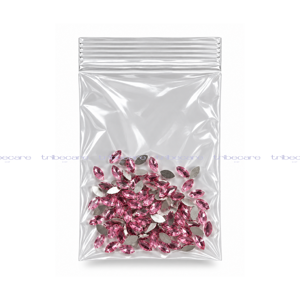 BOLSITA DE CRISTALES FIGURA HOJITA