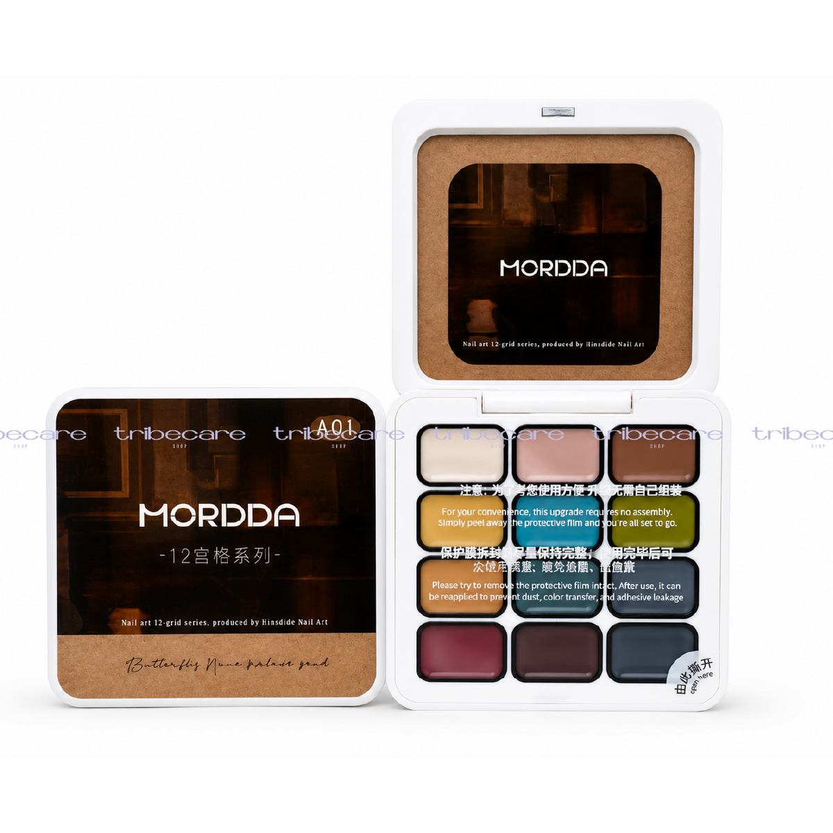 PALETA OLEO MORDDA A01 CAFE