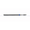 PUNTA DIAMANTE FLAMA CON PUNTA CINTA AZUL 2.3*8 MM NAIL TECH