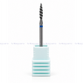 PUNTA DIAMANTE FLAMA TORNADO AZUL CON PUNTA 2.1*12 MM