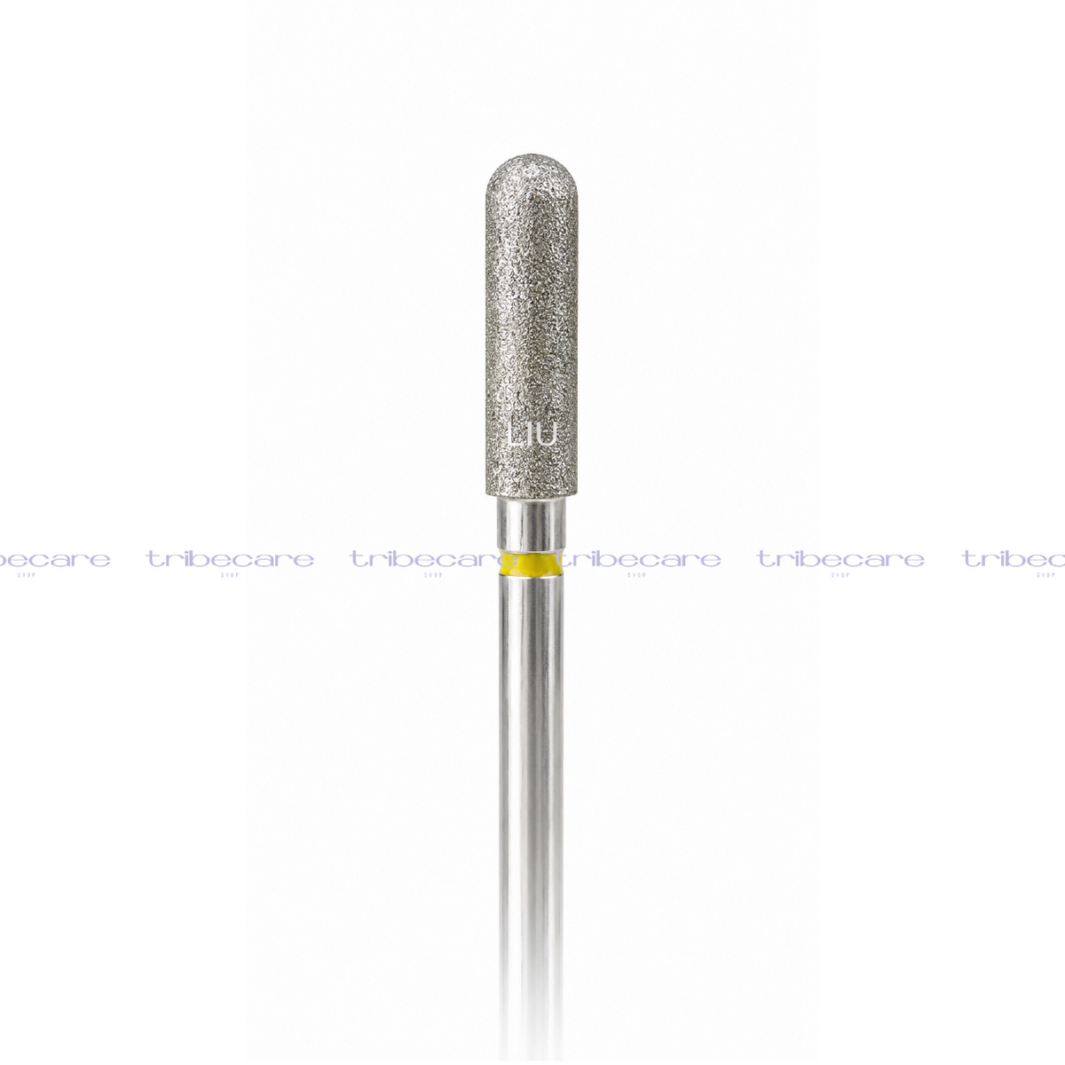 PUNTA REDONDEADO CILINDRO DIAMANTE AMARILLO 3*10 MM LIU NAILS