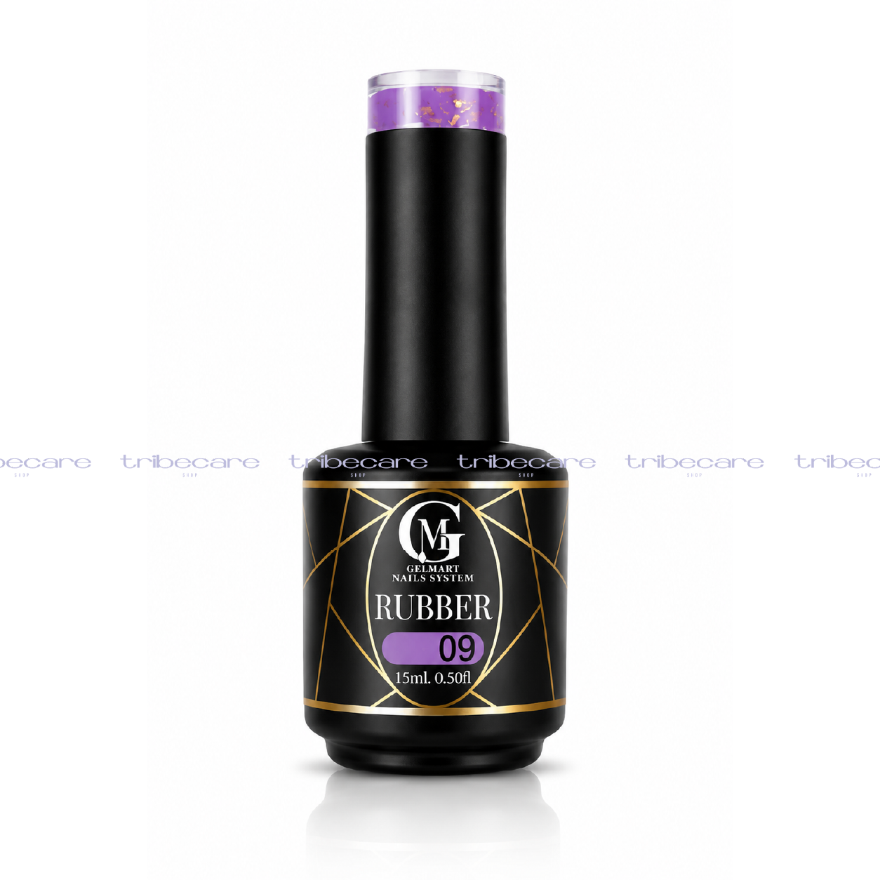 RUBBER 09 (VIOLETA FLAKE DORADOS)