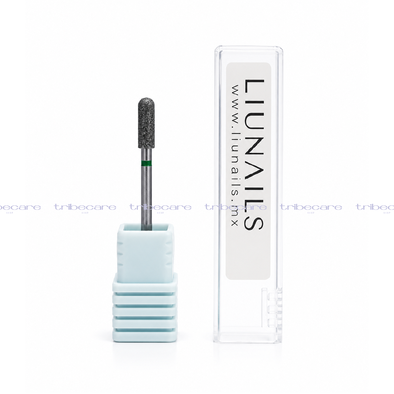 PUNTA REDONDEADO CILINDRO DIAMANTE VERDE 3*10 MM LIU NAILS