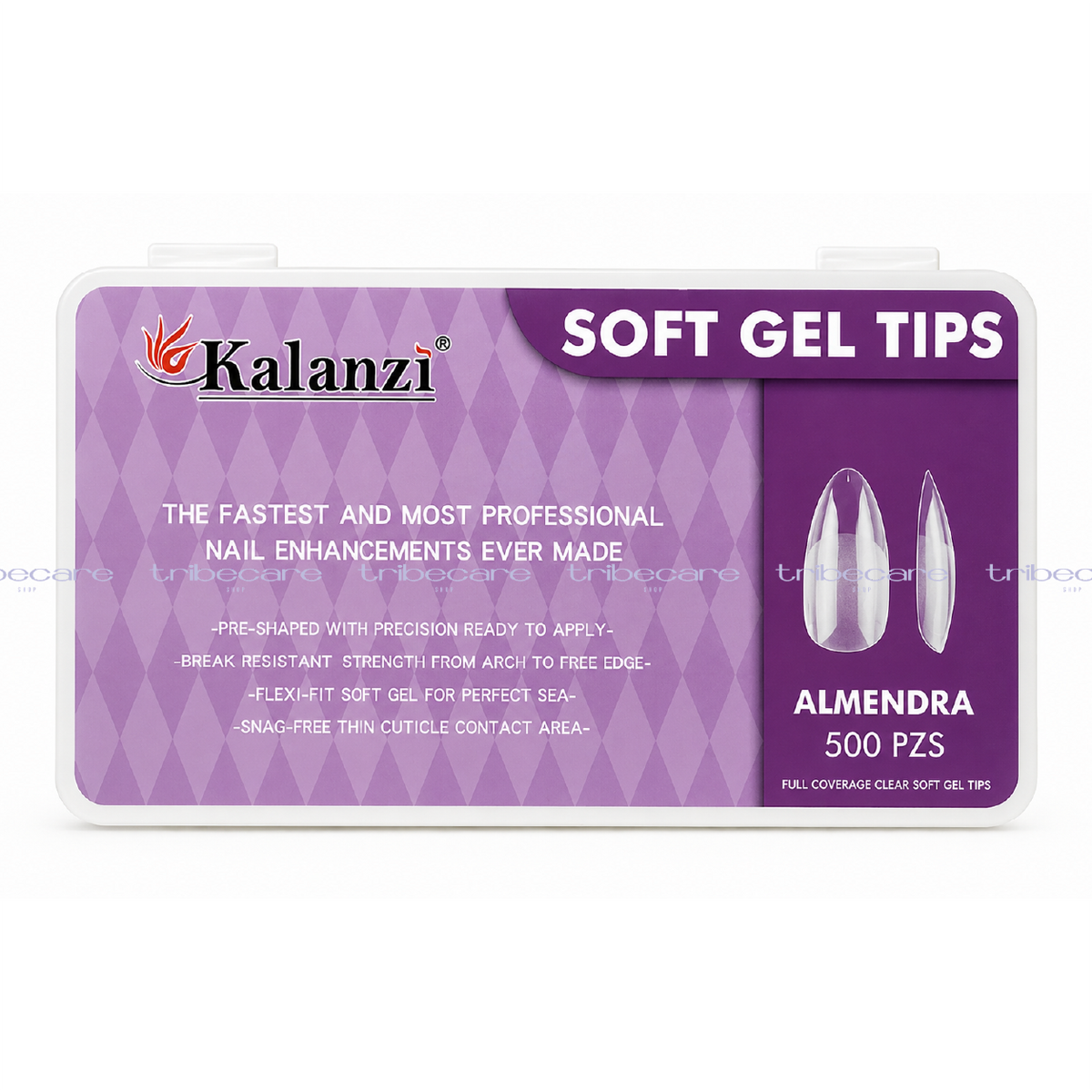 SOFT GEL TIPS ALMENDRA KALANZI