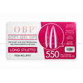 SOFT GEL TIPS LONG STILETTO OBP