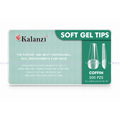SOFT GEL TIPS COFFIN 500 PZ KALANZI