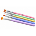 PINCELES PARA DISEÑO PASTEL JR / 5PZ