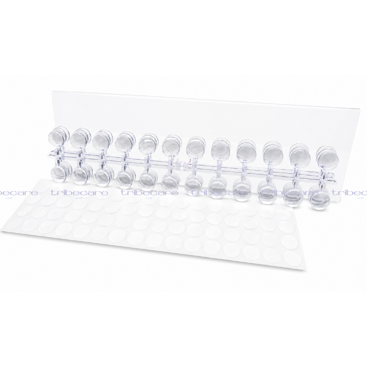 MUESTRARIO DE UÑAS CIRCULO CON PEGATINA