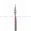 PUNTA TORNADO DIAMANTE ROJO 2.3*12 MM LIU NAILS