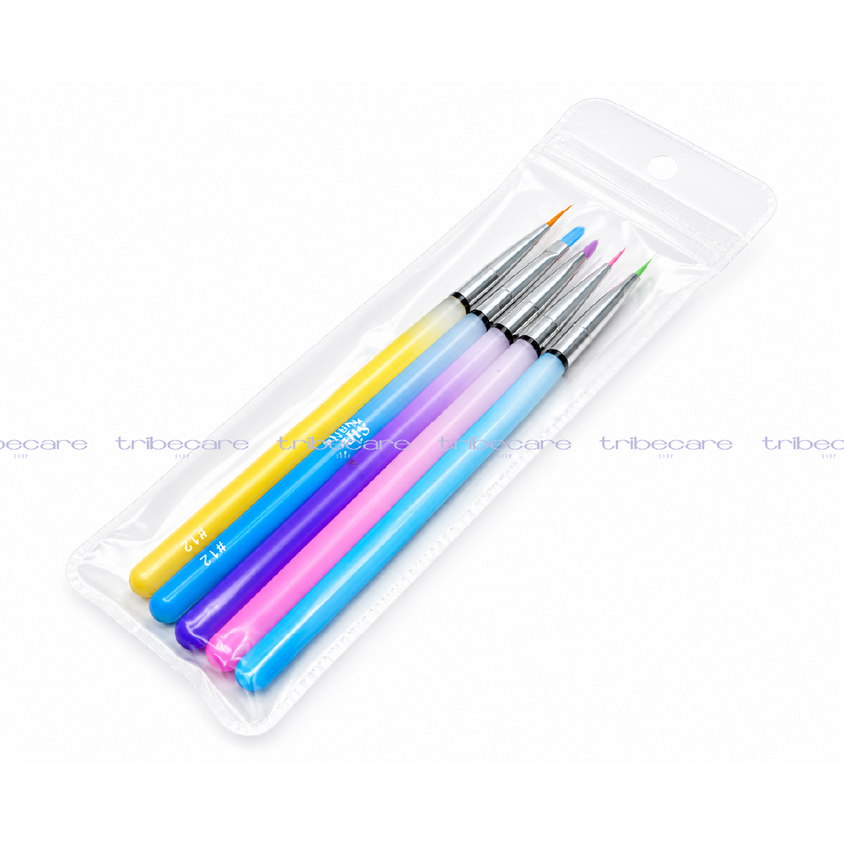 KIT PINCELES COLORS 5 PZ SIP NAILS