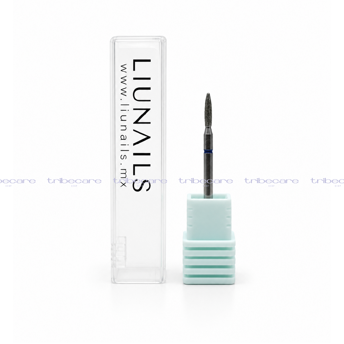 PUNTA FLAME DIAMANTE AZUL 2.1*8.4 MM LIU NAILS