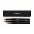 TRIO DE PINCELES (LINER, FLAT, SEMICIRCLE) DM NAILS