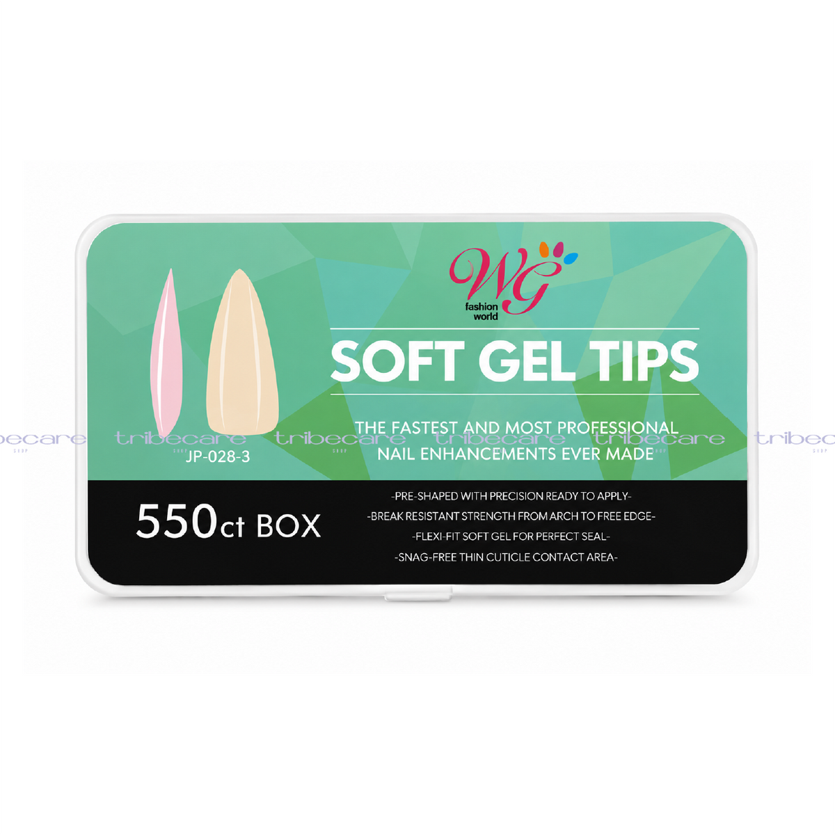 TIPS SOFT GEL WG ALMENDRA LARGA NATURAL