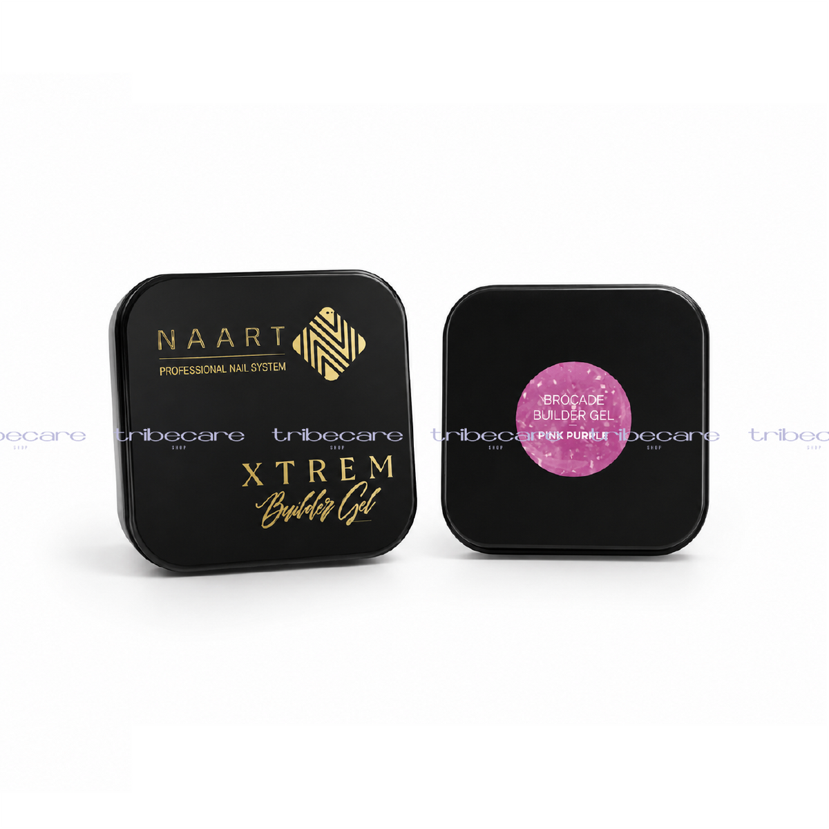 PINK PURPLE BROCADE BUILDER GEL NAART
