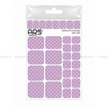 WRAPS MIXTOS PARA PEDICURA (LILAC DOTS)