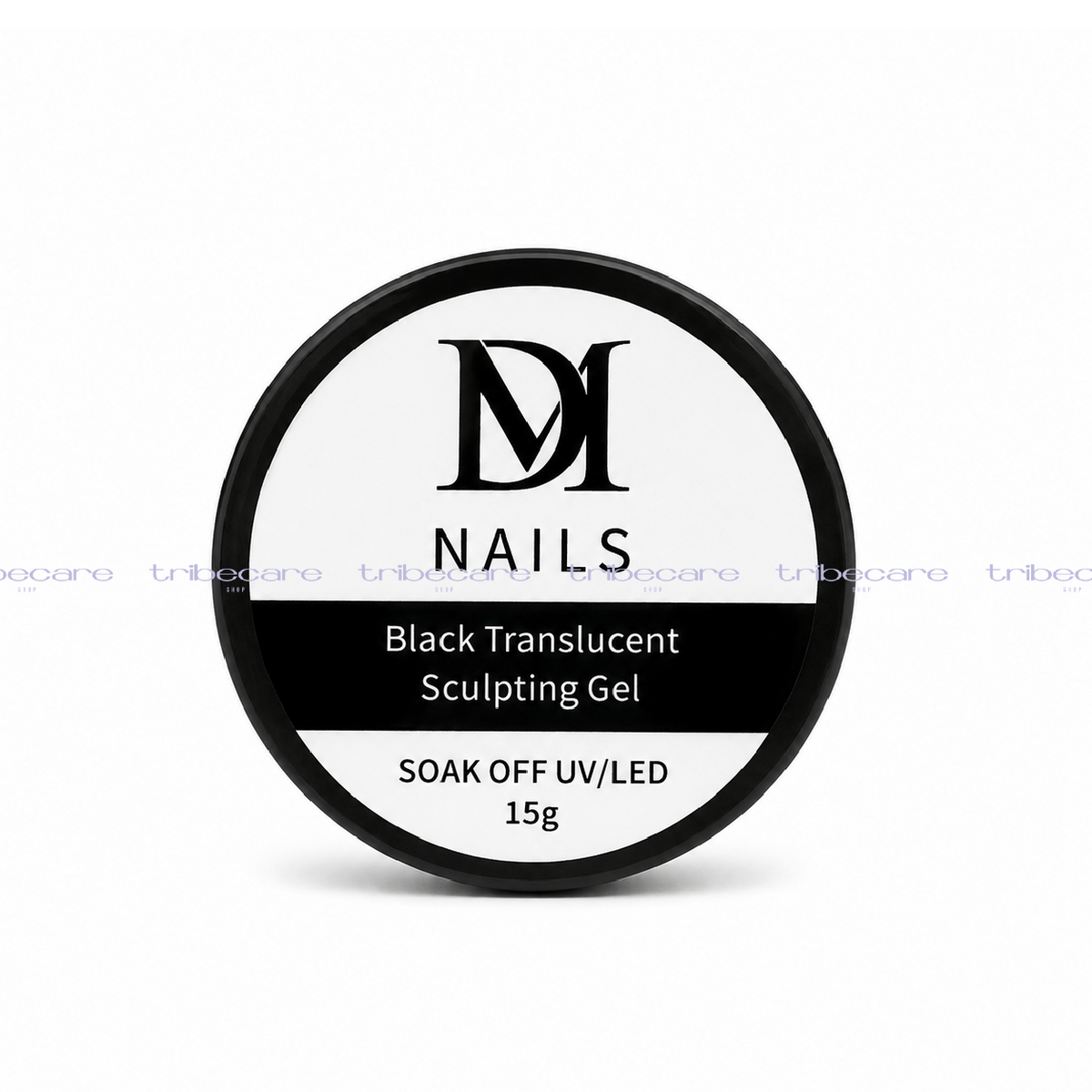BLACK TRANSLUCENT SCULPTING GEL DM NAILS