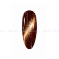 CAT EYE DM NAILS GOLDEN DUST