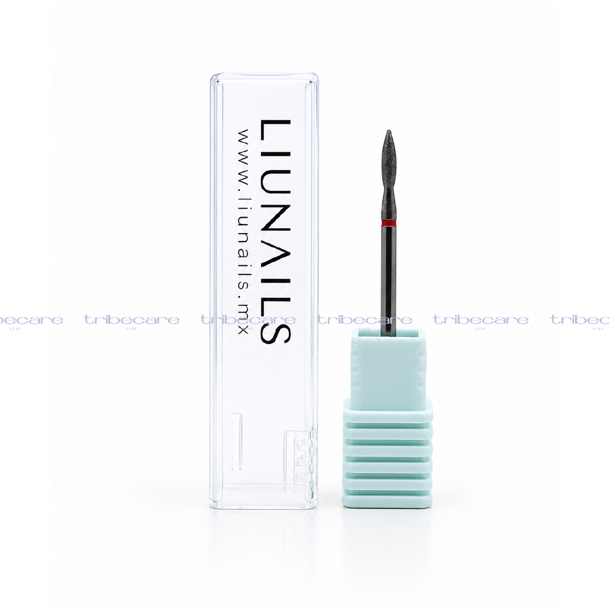 PUNTA FLAME DIAMANTE ROJO 2.1*8.4 MM LIU NAILS