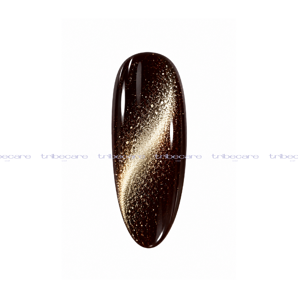 CAT EYE DM NAILS GOLDEN BROWN