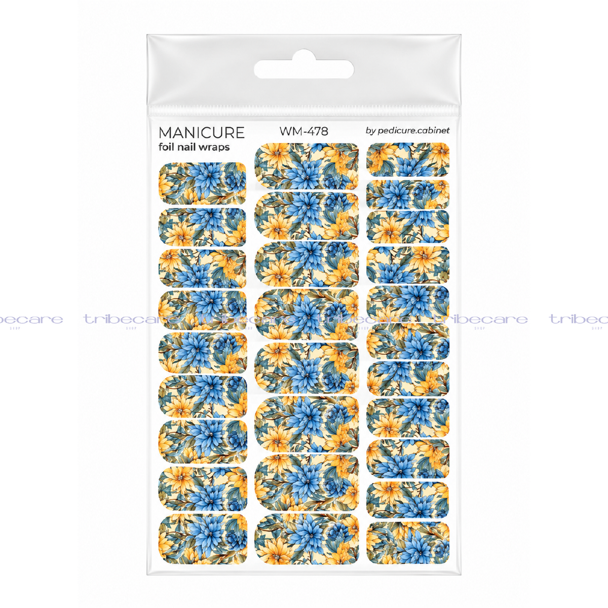 WRAPS MIXTOS PARA MANICURA (BLUE BLOSSOM)