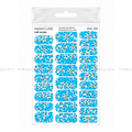 WRAPS MIXTOS PARA MANICURA (AQUA LEOPARD)