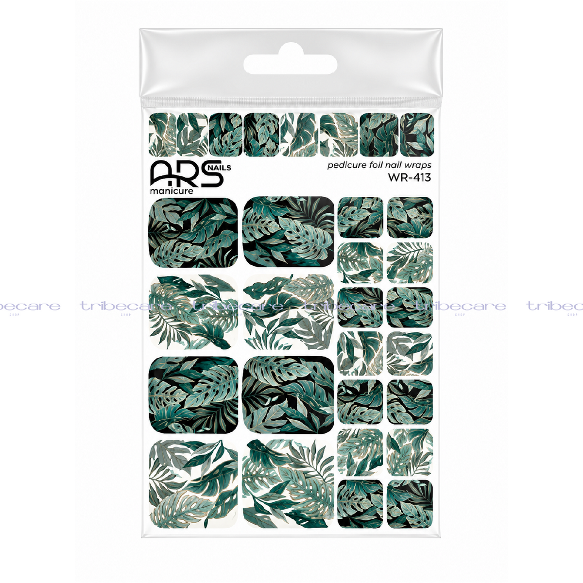 WRAPS MIXTOS PARA PEDICURA (GREEN JUNGLE)