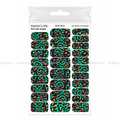 WRAPS MIXTOS PARA MANICURA (GREEN LEOPARD)