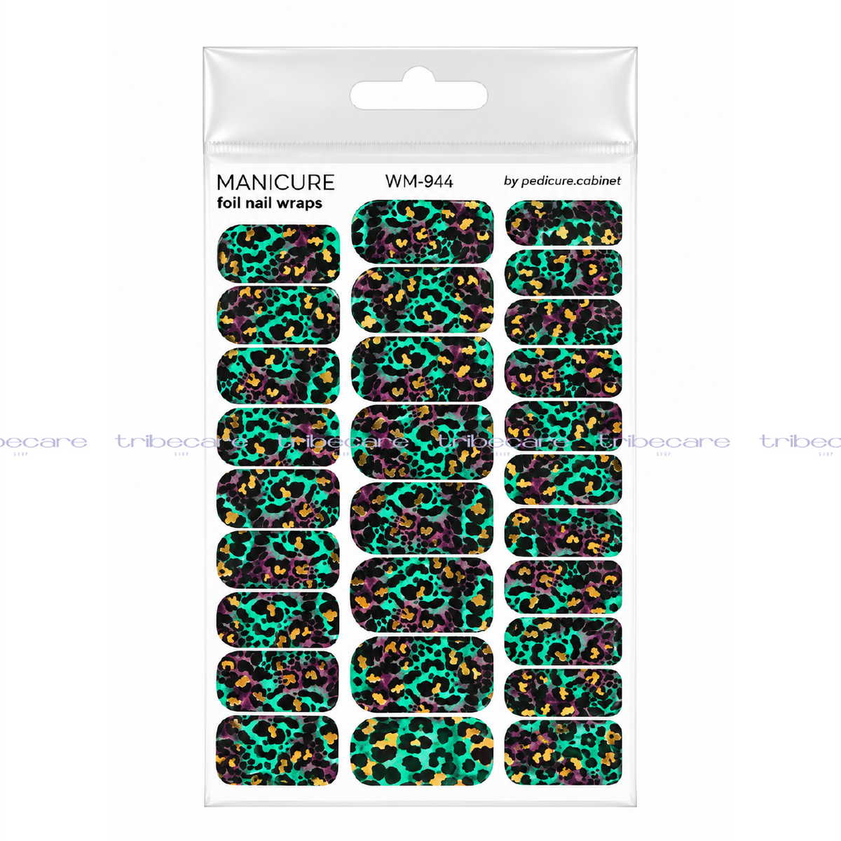 WRAPS MIXTOS PARA MANICURA (GREEN LEOPARD)