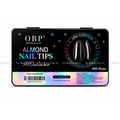 TIPS SOFT GEL ALMOND MEDIUM UÑA CONVEXA CLEAR 600 PZAS