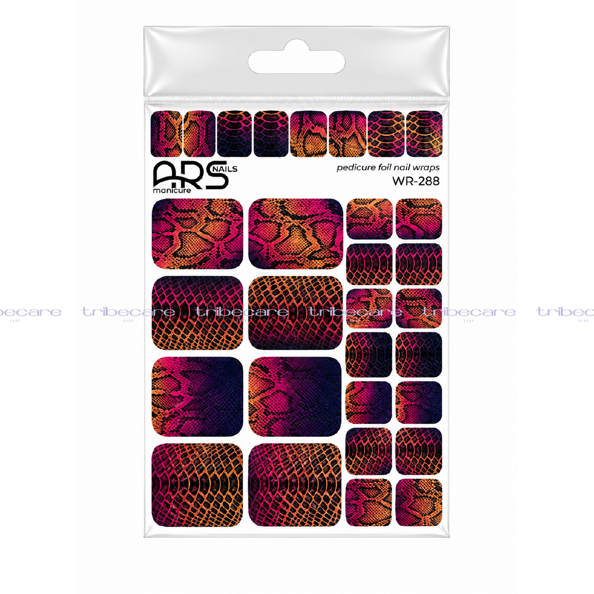 WRAPS MIXTOS PARA PEDICURA (SUNSET PYTHON)