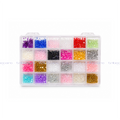 CAJA DE MEDIAS PERLAS MULTICOLORES