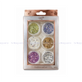 SIX GLITTER SURTIDO MULTICOLOR