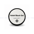 RELIEF BLACK GEL NAART