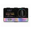 TIPS SOFT GEL ALMOND ESCULPIDA MEDIANO CLEAR