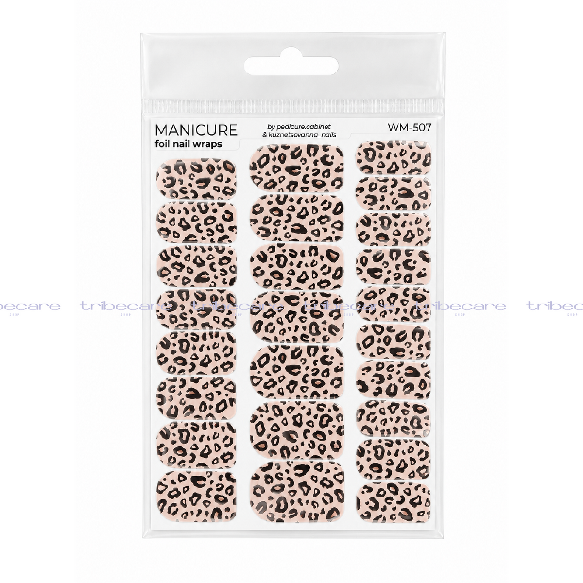 WRAPS MIXTOS PARA MANICURA (ANIMAL PRINT NUDE)