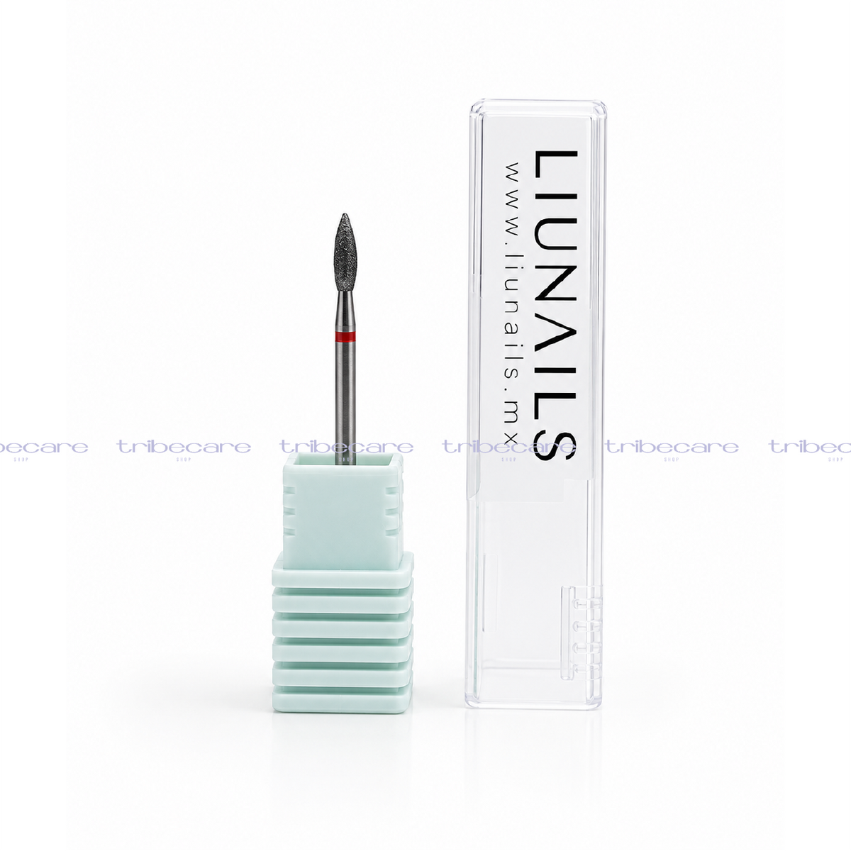 PUNTA FLAME NARIZ FINA 2.3*8 MM ROJO LIU NAILS
