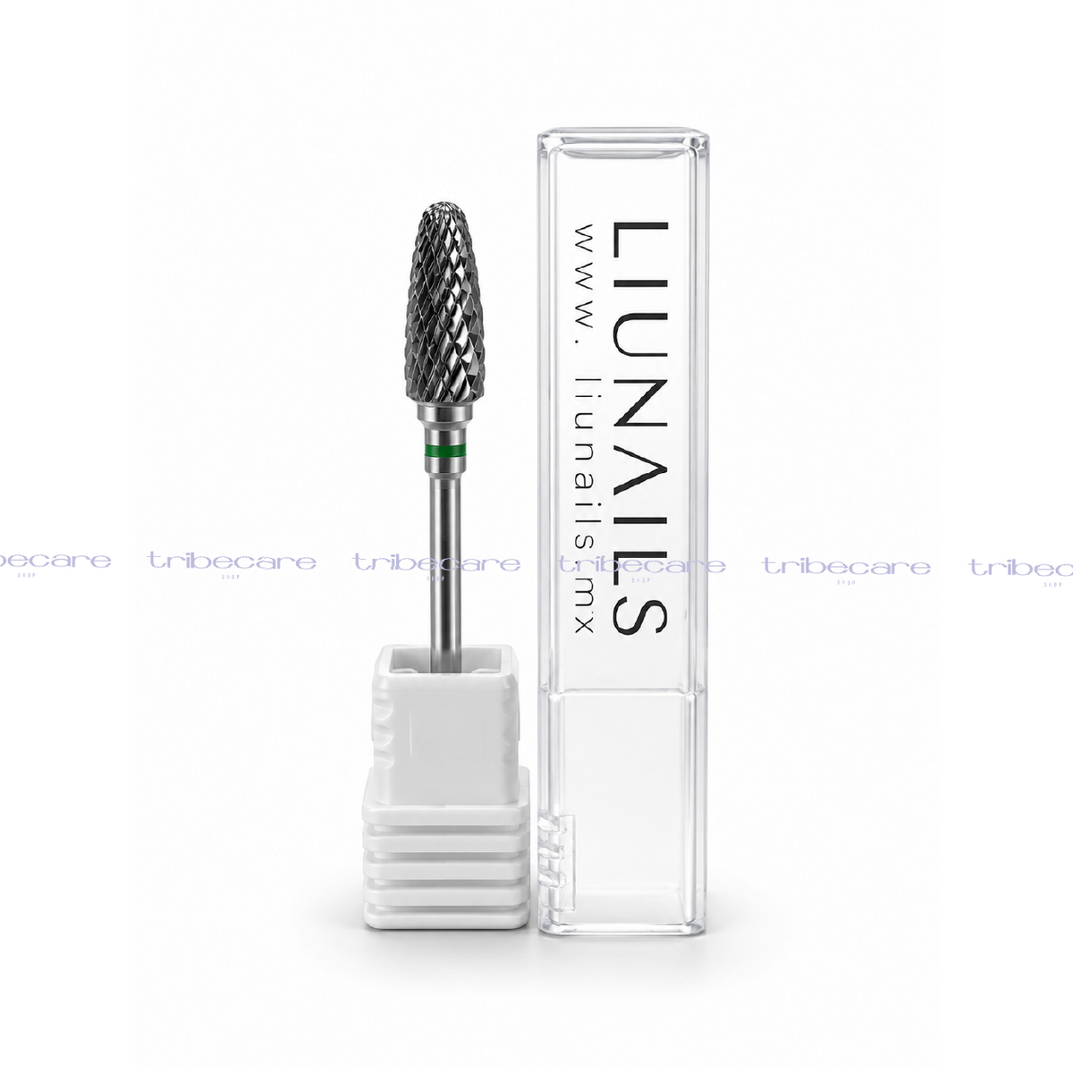 PUNTA CARBURO ELOTE VERDE 6*14.5 MM LIU NAILS