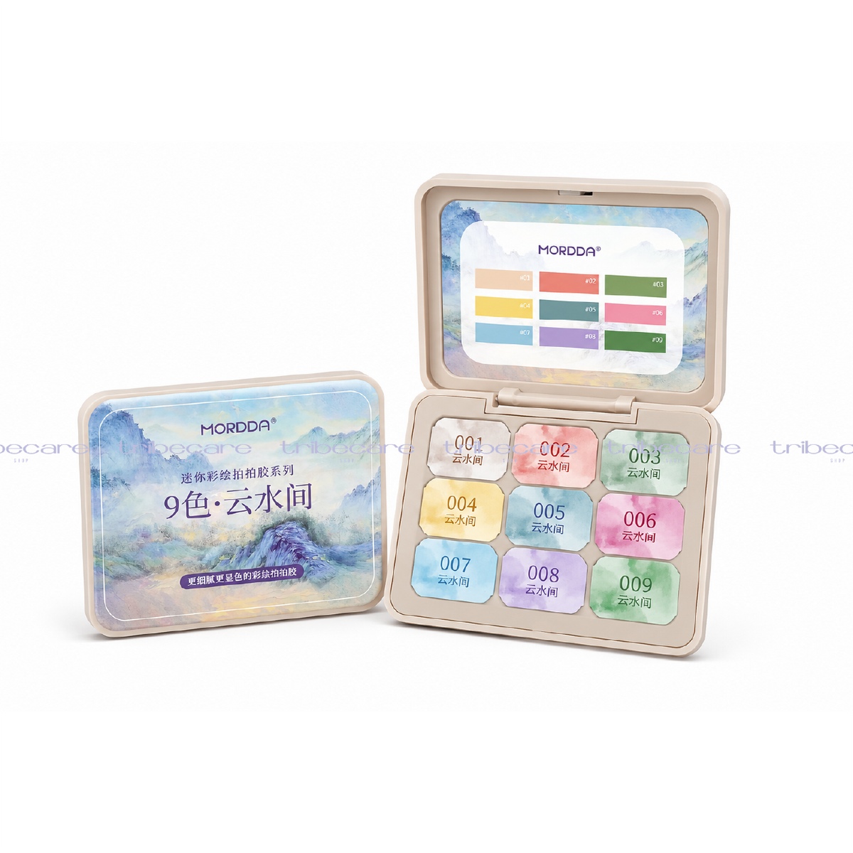 PALETA MORDDA NAIL GEL 9 COLORES PRIMAVERA