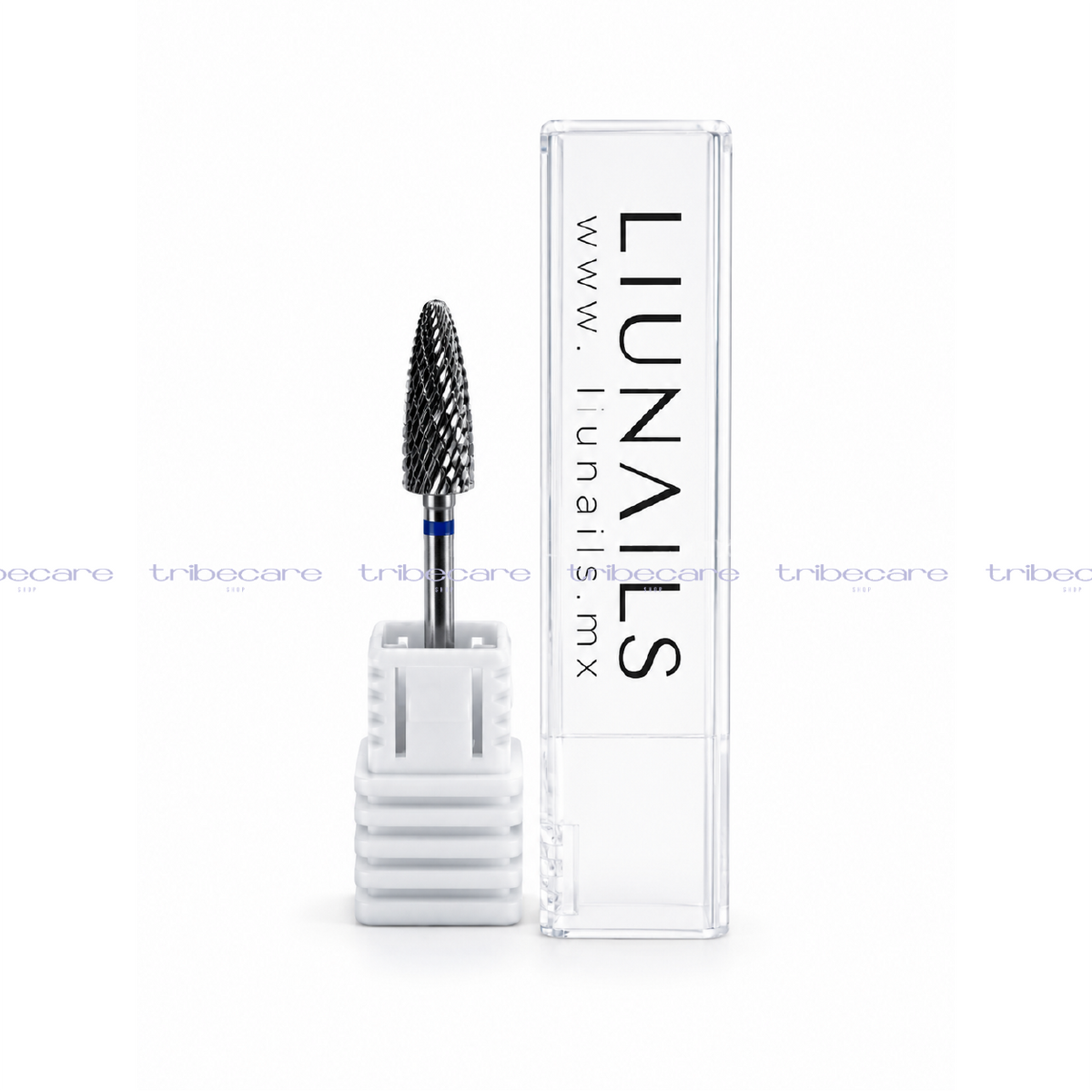 PUNTA CARBURO FLAME ELOTE AZUL 6*14.5 MM LIU NAILS