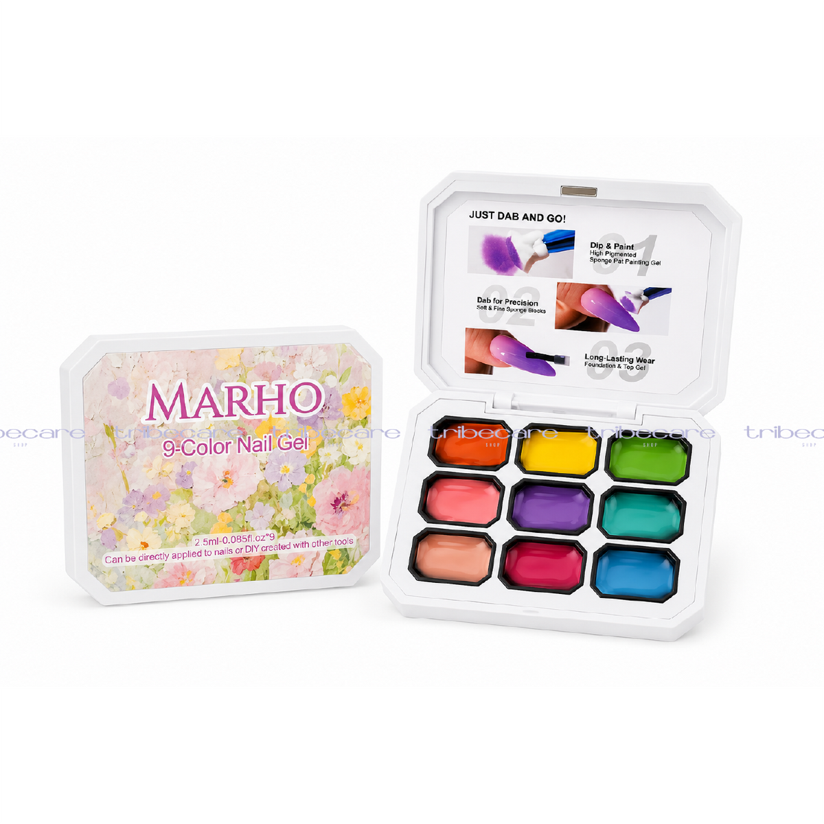 PALETA MORDDA NAIL GEL MARHO