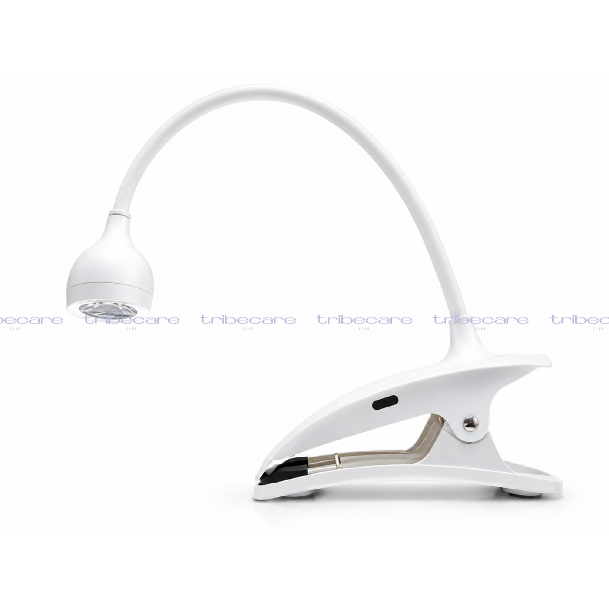 LÁMPARA LED CON PINZA BLANCA