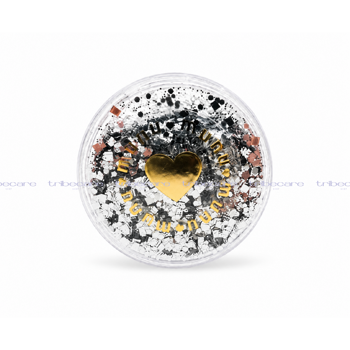 MIX GLITTER PLATA E19B