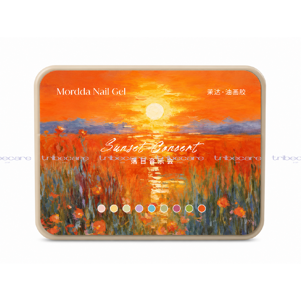 PALETA MORDDA NAIL GEL SUNSET CONCERT (OIL PAINTING GEL)