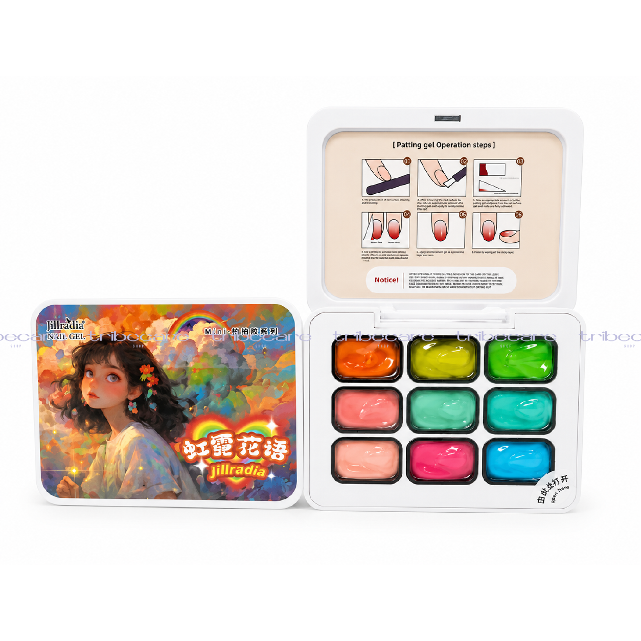 PALETA OLEO JILLRADIA ARCOIRIS